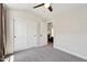 Neutral bedroom with large closet and view of the ensuite at 2604 N 27Th St # 17, Phoenix, AZ 85008