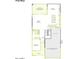 First floor plan featuring a great room, open kitchen, dining area, and three-bay tandem garage at 36007 N Bottling Dr, San Tan Valley, AZ 85140