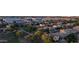 Panoramic aerial view of a modern community with lush green trees and attractive residential homes at 3622 E Sparrow Pl, Chandler, AZ 85286