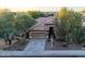Beautiful single-Gathering home featuring a tile roof, desert landscaping, and an attached two-car garage at 3622 E Sparrow Pl, Chandler, AZ 85286