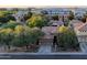 Inviting front exterior of a home with mature trees and landscaping enhancing the curb appeal in a residential area at 3622 E Sparrow Pl, Chandler, AZ 85286