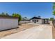 Spacious backyard with a shed, patio, and view of the back of the home at 527 N Pasadena --, Mesa, AZ 85201