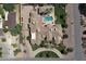 Expansive property showcasing a pool, meticulously landscaped grounds, and a grand tiled roof design at 6305 E Arabian Way, Paradise Valley, AZ 85253