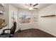 Cozy office space with a large window at 7603 W Oraibi Dr, Glendale, AZ 85308
