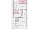 Floor plan of the first floor featuring a 3 car tandem garage and extended outdoor living at 10921 E Texas Ave, Mesa, AZ 85212