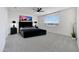 Stylish main bedroom featuring modern decor, neutral colors, and comfortable furniture at 12122 W Levi Dr, Avondale, AZ 85323