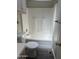 Neat bathroom featuring a toilet and bathtub at 18026 N Cave Creek Rd # 140, Phoenix, AZ 85032