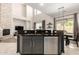 Spacious open-concept kitchen features a large island, stainless steel appliances, and a dining area at 2030 W Whisper Rock Trl, Phoenix, AZ 85085