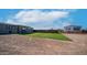 A well kept backyard features desert landscaping and a patch of green lawn at 2242 E 12Th Ave, Apache Junction, AZ 85119