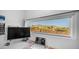 Bright office area featuring a sleek monitor setup and expansive window with great desert mountain view at 2242 E 12Th Ave, Apache Junction, AZ 85119