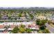 Stunning aerial view of a charming neighborhood with lush greenery and mountain views at 26 E Coral Gables Dr, Phoenix, AZ 85022