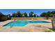 Inviting community pool with lounge chairs and clear blue water for relaxation and recreation at 3811 S Mill Ave, Tempe, AZ 85282