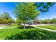Picturesque park with a spacious pavilion, perfect for community events and Gathering picnics amid lush greenery at 4167 E Sierra Madre Ave, Gilbert, AZ 85296