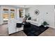 Comfortable living room features bright, natural light, neutral tones and modern decor at 4418 W Yoosooni Dr, New River, AZ 85087