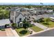 Stunning aerial view of a home features well-maintained landscaping, green lawn, and manicured trees at 4901 E Amelia Ave, Phoenix, AZ 85018