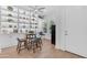 Bright breakfast nook features custom built-ins, storage, and natural light at 5637 S Parrish --, Mesa, AZ 85212