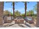 Inviting outdoor fire pit surrounded by comfortable seating, perfect for socializing at 5637 S Parrish --, Mesa, AZ 85212