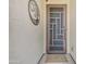 Close-up of the decorative security iron screen front door, welcome mat at 5637 S Parrish --, Mesa, AZ 85212
