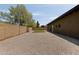 Spacious backyard featuring low-maintenance desert landscaping and a small turf area at 7620 N 12Th Pl, Phoenix, AZ 85020