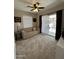 Cozy bonus room with neutral colors and sliding door at 7807 E Main St # Cc-98, Mesa, AZ 85207