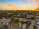 Lovely home during sunset with mountain views at 8604 S Oak St, Tempe, AZ 85284