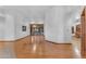 Expansive living room showcasing hardwood floors, natural light, and an open layout, perfect for entertaining and comfortable living at 8604 S Oak St, Tempe, AZ 85284
