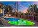 Beautiful backyard pool with patio and outdoor kitchen, ideal for summer gatherings and leisure at 908 W Pershing Ave, Phoenix, AZ 85029