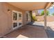 Enclosed patio has direct access to backyard, offering a seamless transition to outdoor living space at 1374 E 10Th Pl, Casa Grande, AZ 85122