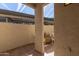 Outdoor patio area with view of sky and privacy walls with stucco finish at 1401 E Puget Ave # 24, Phoenix, AZ 85020
