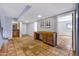 Basement offers desk space, access to other rooms, and a full vanity in the adjacent bathroom at 1419 E Las Palmaritas Dr, Phoenix, AZ 85020