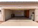 Spacious two-car garage with built in cabinets and epoxy flooring, great for extra storage at 20632 N 103Rd Ave, Peoria, AZ 85382