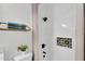 Beautiful bath/shower with unique tile and modern hardware at 240 W Juniper Ave # 1020, Gilbert, AZ 85233