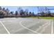 Outdoor community basketball court featuring dual hoops and ample playing space at 2625 S Peppertree Dr # 101, Gilbert, AZ 85295
