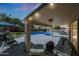 Spacious covered patio extends the living space outdoors, perfect for enjoying Arizona evenings at 26647 N 43Rd N St, Cave Creek, AZ 85331