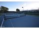 This inviting community tennis court offers a perfect setting for friendly matches and enhances the community's recreational offerings at 28377 N Desert Native St, San Tan Valley, AZ 85143