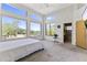 Large bedroom has many bright windows with amazing views at 28729 N 107Th St, Scottsdale, AZ 85262
