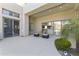 Charming outdoor patio with comfortable seating, perfect for relaxing and enjoying the beautiful surroundings at 28729 N 107Th St, Scottsdale, AZ 85262