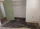 This is a rundown closet with old walls and dirty flooring at 4110 E Wagoner Rd, Phoenix, AZ 85032
