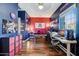 Spacious home office with hardwood floors, desk space for two, and natural light at 776 W Carob Way, Chandler, AZ 85248
