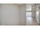 Living room with hard surface floors and a large window letting in natural light at 7920 E Camelback Rd # 609, Scottsdale, AZ 85251