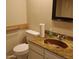 This is a full bathroom with updated vanity and fixtures at 10326 W Harmont Dr, Peoria, AZ 85345