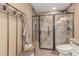 This bathroom has a large glass shower with a tiled surround at 1087 Leisure World --, Mesa, AZ 85206