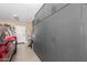 This is a well-organized garage with custom cabinets for storage, providing a clean and clutter-free space at 1087 Leisure World --, Mesa, AZ 85206