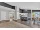 Spacious living space featuring a kitchen island, stainless steel appliances, and a breakfast nook at 2911 E Leland St, Mesa, AZ 85213