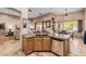 Kitchen bar area with granite counter tops, dishwasher and kitchen view at 38106 N 2Nd Ln, Phoenix, AZ 85086