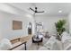 Bright and inviting living room featuring an open floor plan and modern decor at 3955 W Cindy St, Chandler, AZ 85226