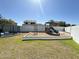 Backyard showcasing a trampoline and playground area at 4824 S Brice --, Mesa, AZ 85212