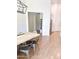 Open-concept dining room leading to the kitchen with stainless steel appliances at 4824 S Brice --, Mesa, AZ 85212