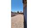 Gravel-covered side yard, offering additional outdoor space at 5539 E Dragoon Ave, Mesa, AZ 85206