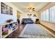 Cozy living room featuring a comfortable sofa and stylish decor at 8343 E Edward Ave, Scottsdale, AZ 85250